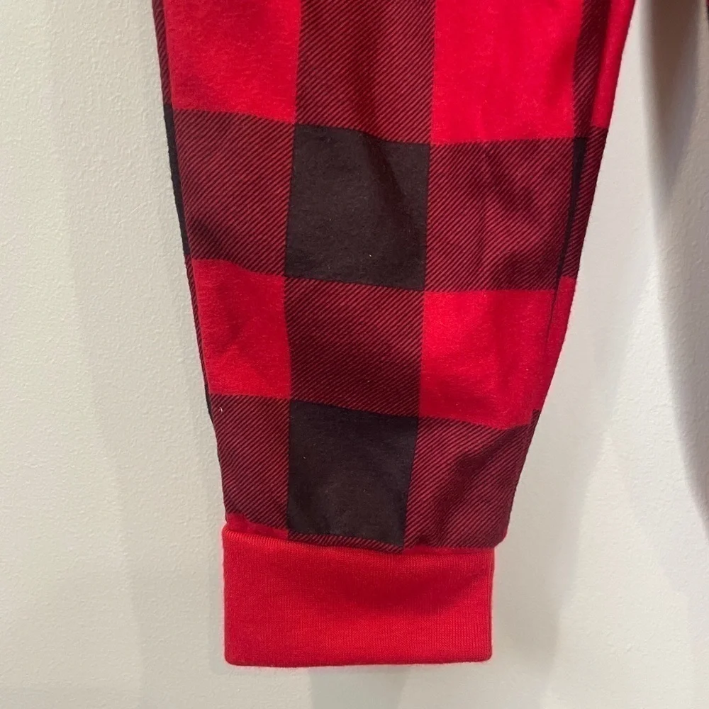 Kids Red Flannel Pajama Bottoms